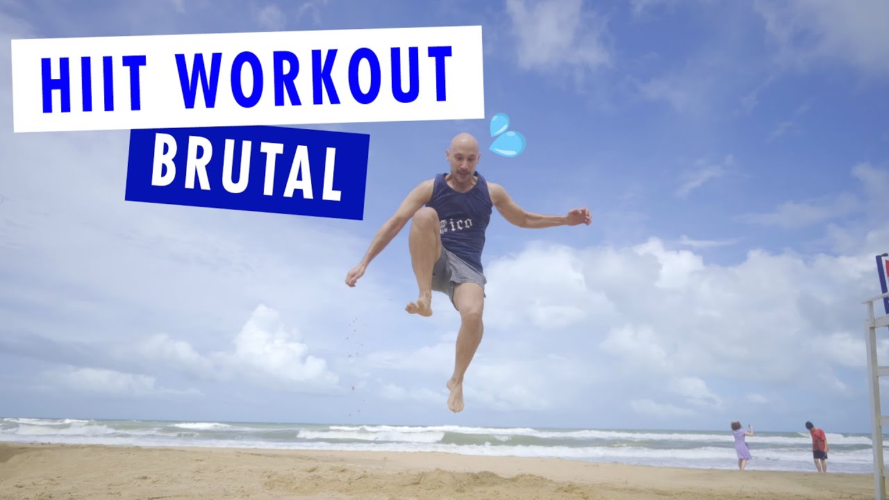 Intense HIIT for RUNNERS 4 minutes TABATA workout.