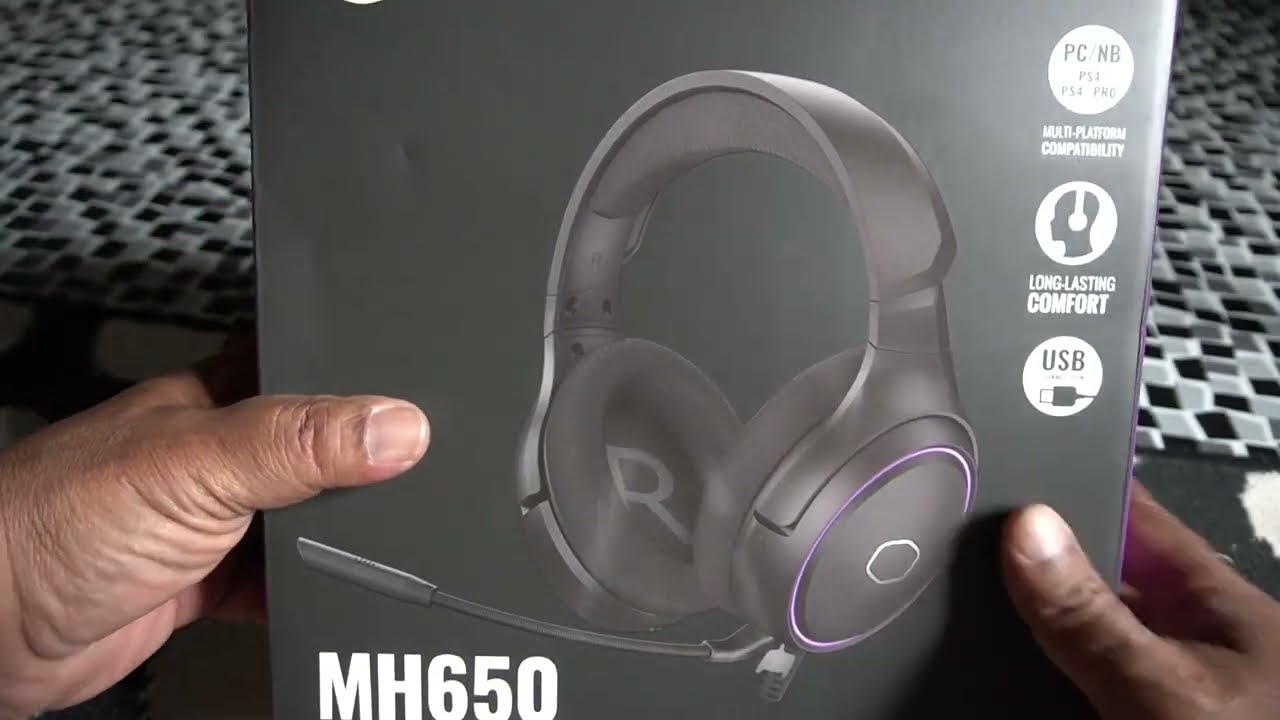 Cooler Master MH650 RGB Virtual 7.1 Surround | Just Unbox Shopee