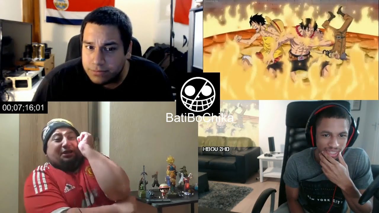 Luffy and Ace vs Marines Reactions Mashup [Hibou,Dabster,Uzumaki Khan]