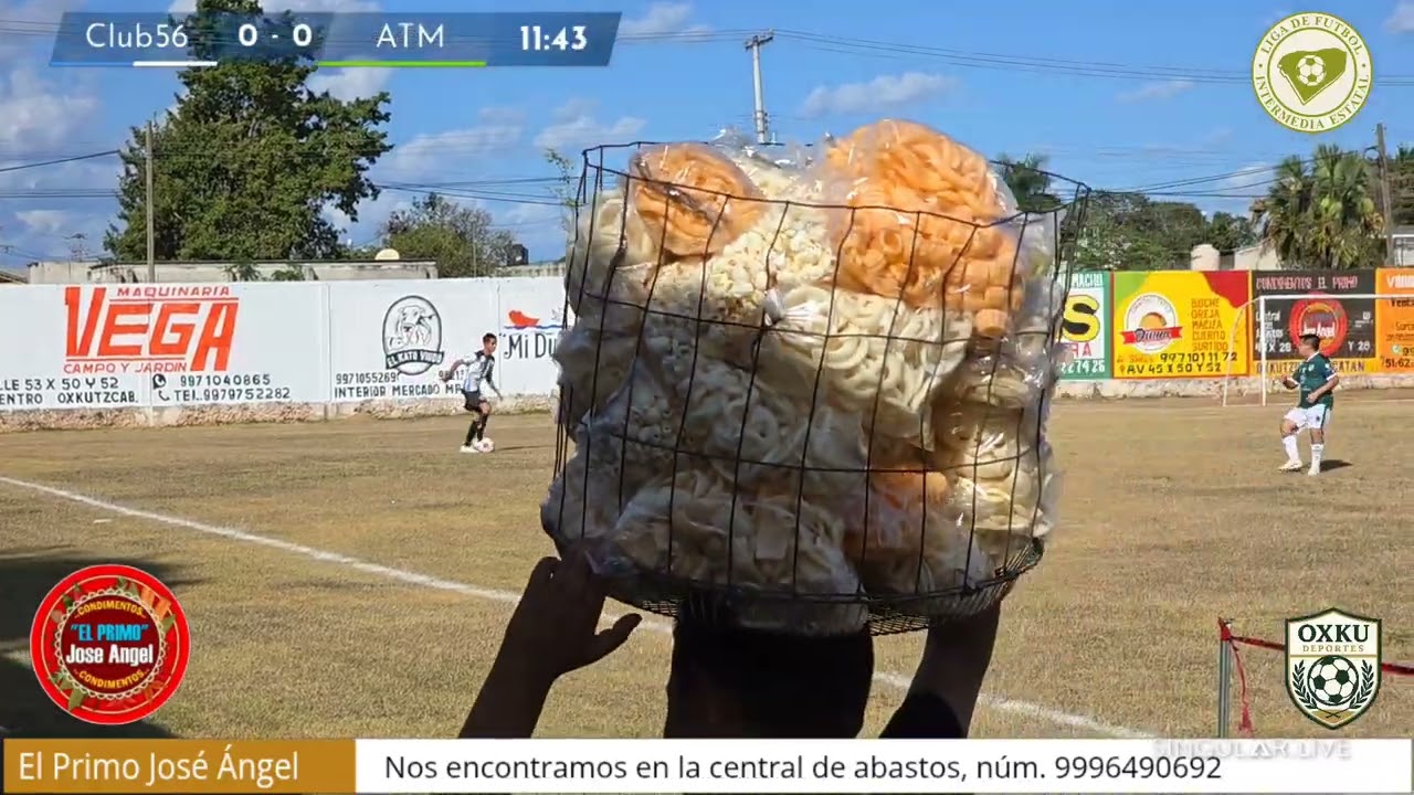 Jornada #20 - Liga Intermedia Yucatán 2025-2026 - Club56 vs Atletico Muna