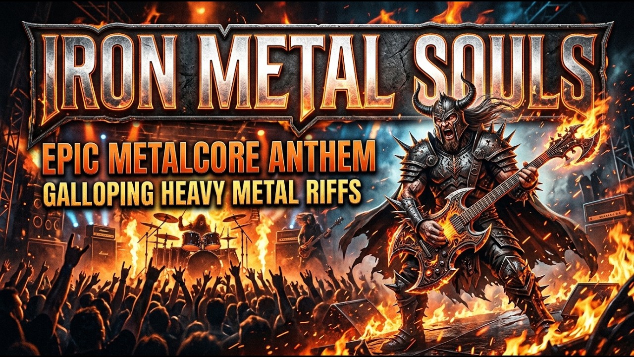 Best Iron Metal Souls 🔥 Epic Metalcore Anthem with Galloping Heavy Metal Riffs