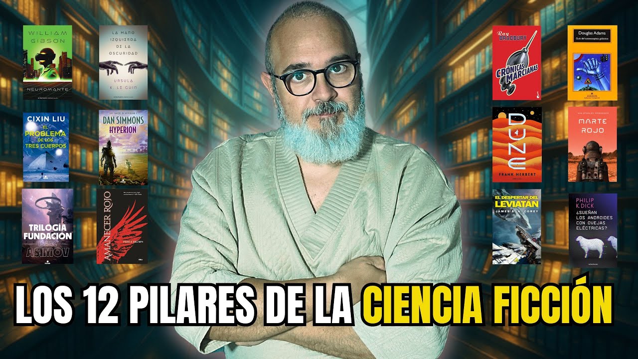 📚 12 libros de CIENCIA FICCIÓN que tienes que leer en 2025