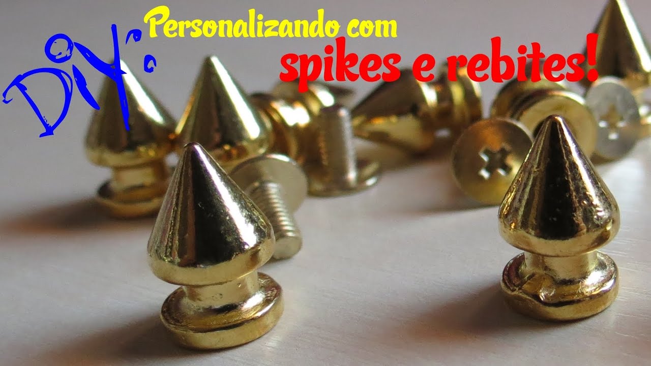 DIY: Personalizando roupas e sapatos com spikes e rebites