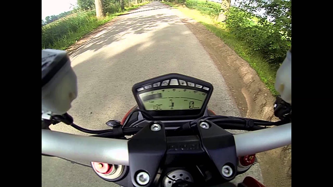 Ducati Streetfighter 848 Acceleration  0-200km/h