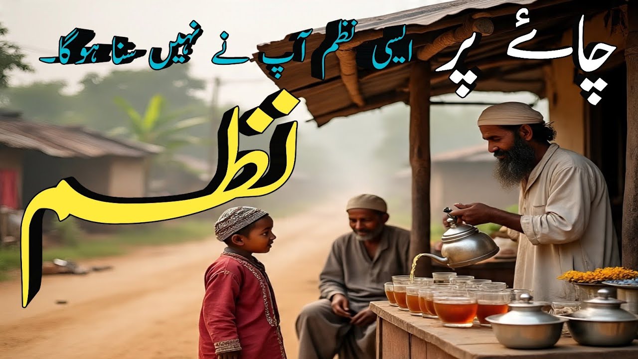 Chay Per New Nazam 2025|Tea Poetry 2025|Chay Per Beautiful Awadhi Shayri|Poorbi Kalam