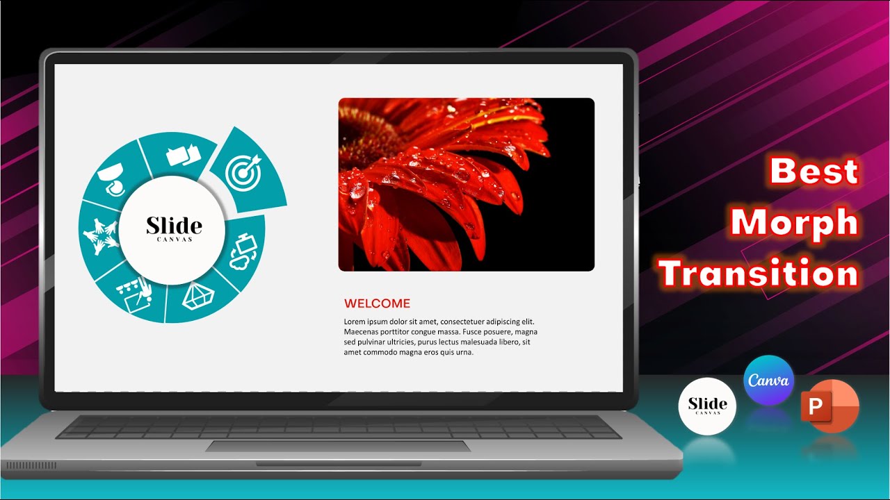 Best use of  morph transition #presentationdesign #powerpointpresentationtutorial #infographic