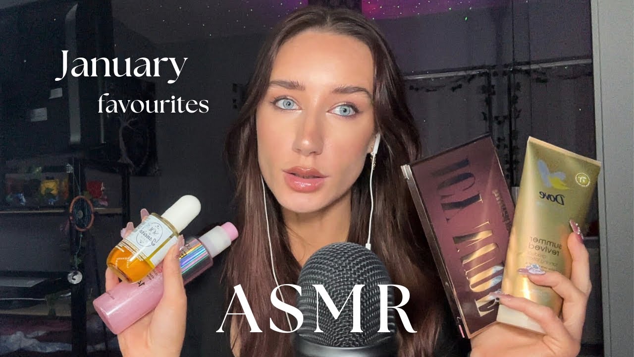 ASMR January favourites (lots of tapping, scratching and whispers)