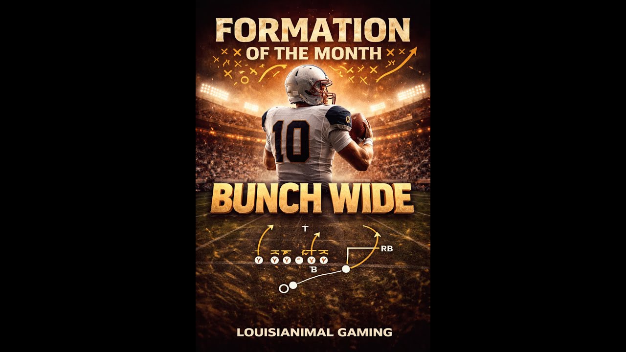 The Most UNIVERSAL Formation in NCAA 26 | Bunch Wide
