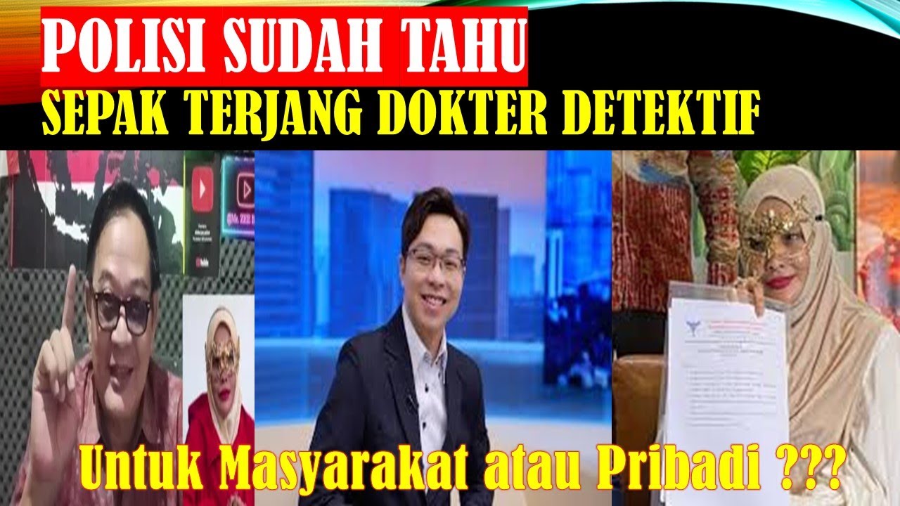 🔴DOKTIF BENARKAH BERSUARA LANTANG❗❗❗UNTUK MASYARAKAT ATAU UNTUK PRIBADINYA❗❗❗ PENYIDIK SUDAH TAHU ❗❗