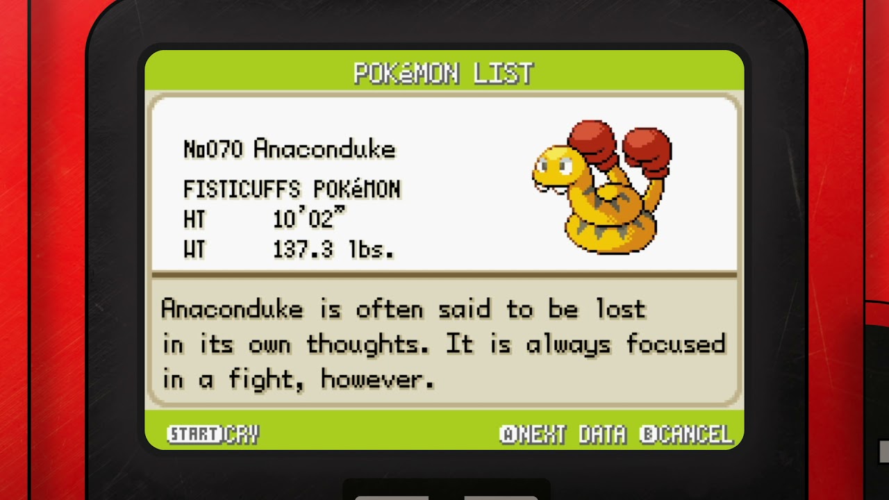 Pokemon Ultra FireRed XD | Complete National Pokedex (locations, types and shiny sprites)