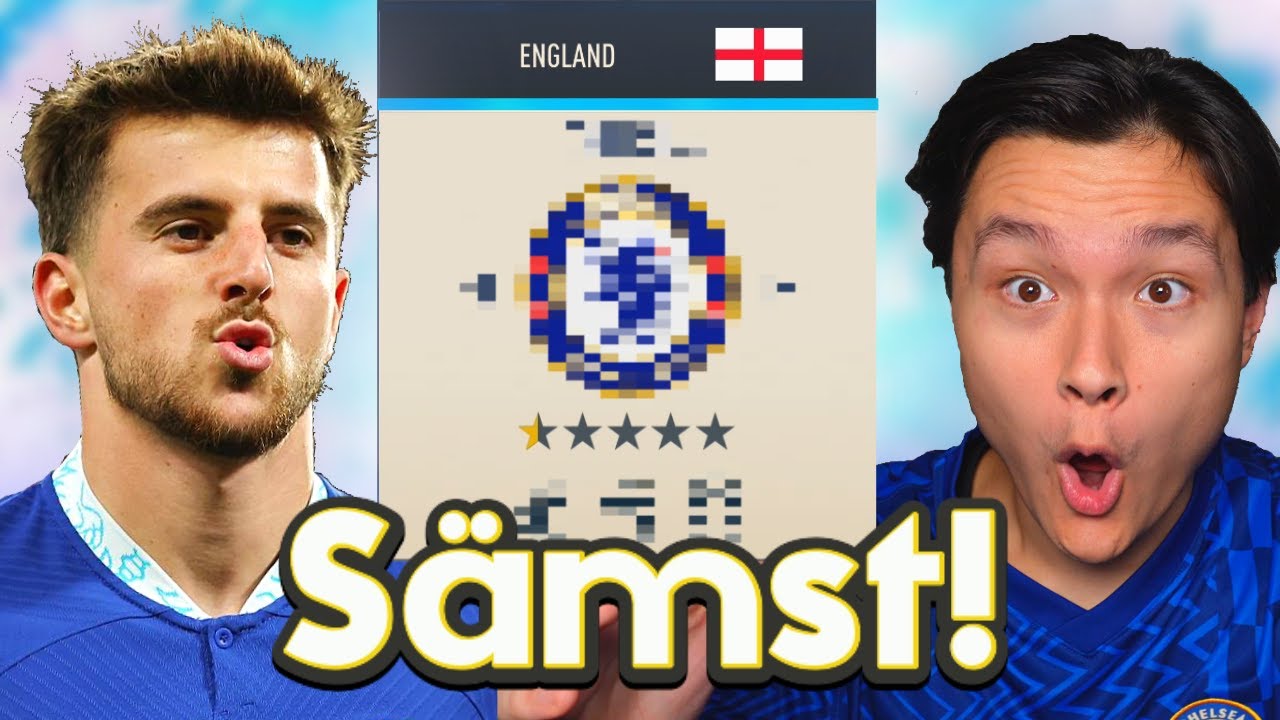 Jag spelade med det S&Auml;MSTA PREMIER LEAGUE LAGET I FIFA 23...
