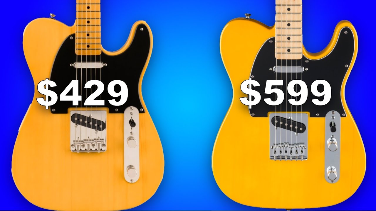 2 Telecasters Compared - Squier Classic Vibe '50s VS Fender Standard Series