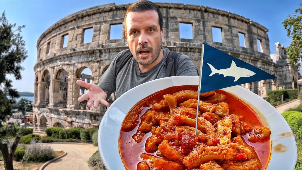 Provando COMIDAS EXÓTICAS na Croácia 😳
