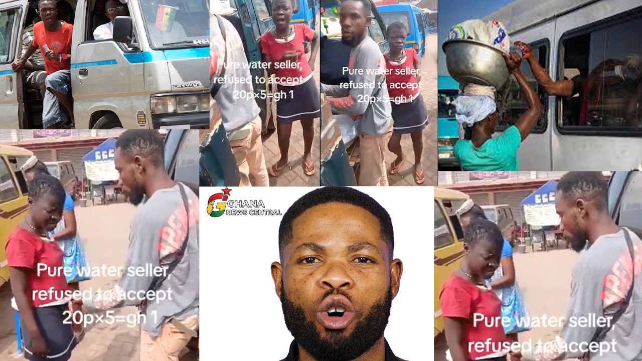 20 Pesewa Coins Rejected Again! Pure Water Seller vs Angry Young Man (Full Argument)