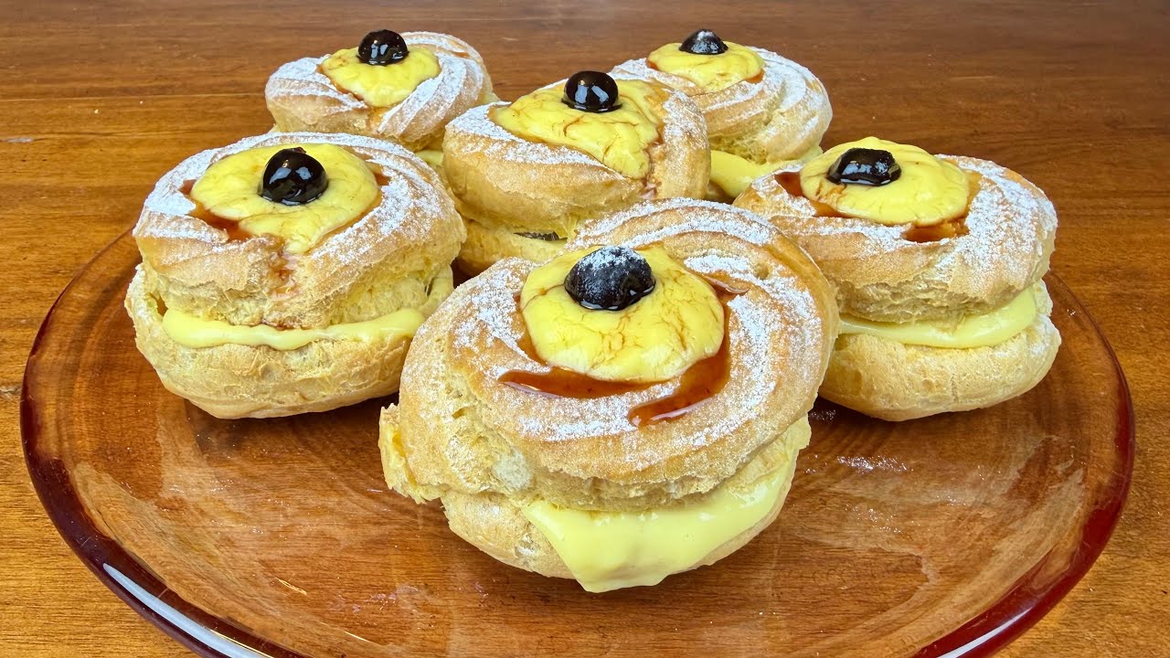 ZEPPOLE al forno di San Giuseppe per la festa del papà 