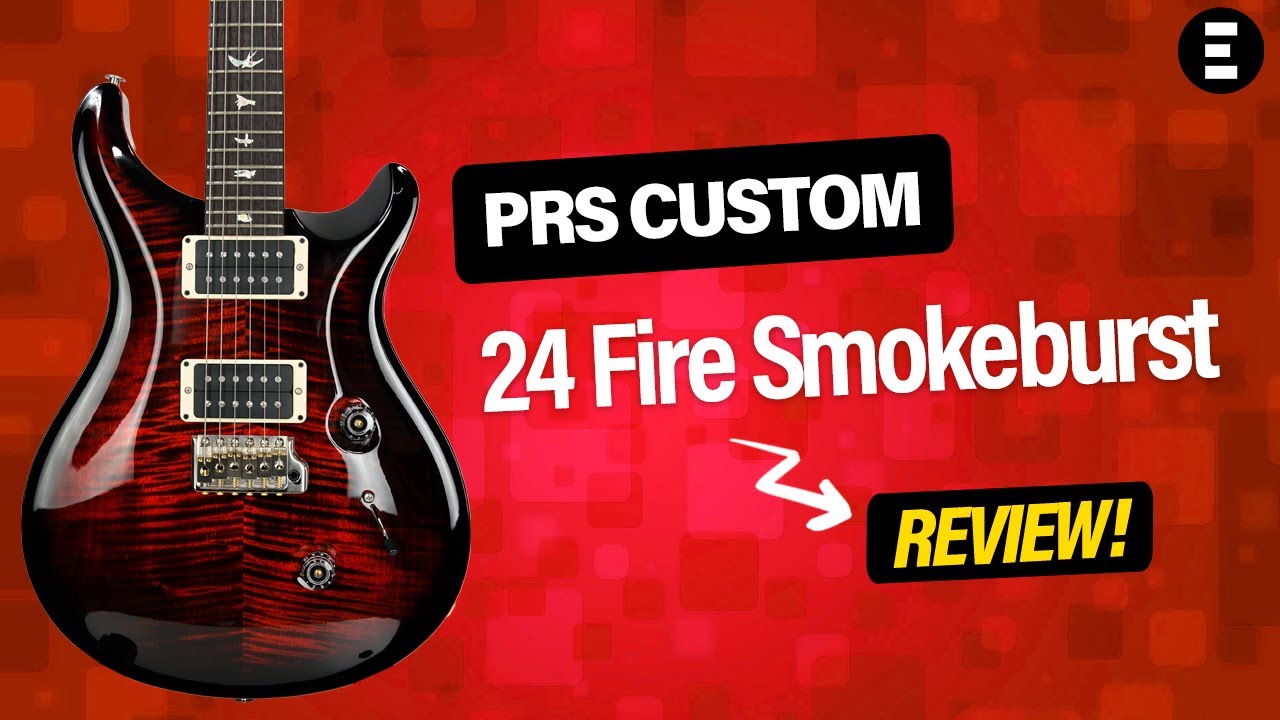 PRS Custom 24 Fire Smokeburst | EGITANA.pt