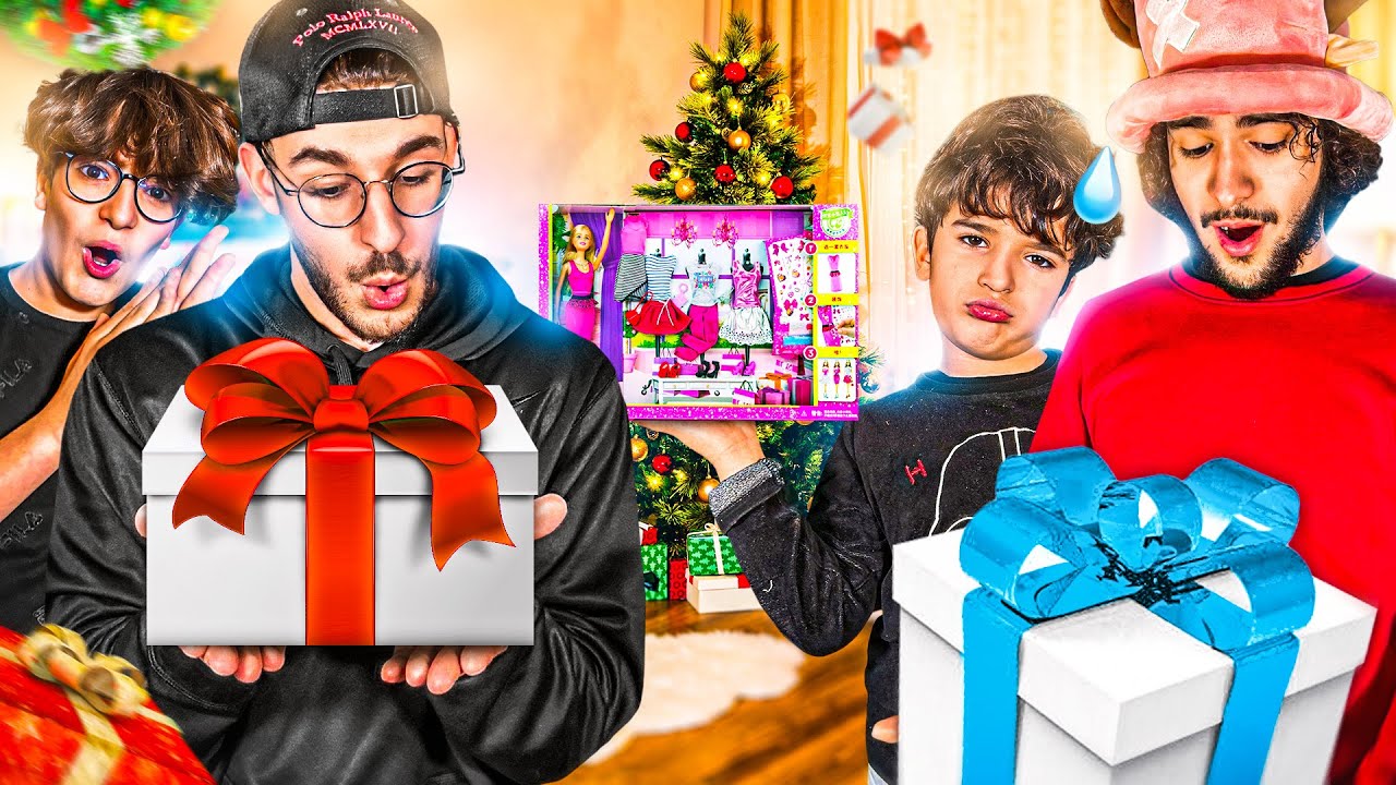 4 FRÈRES S'OFFRENT LEURS CADEAUX DE NOËL ! (Les pires cadeaux..)