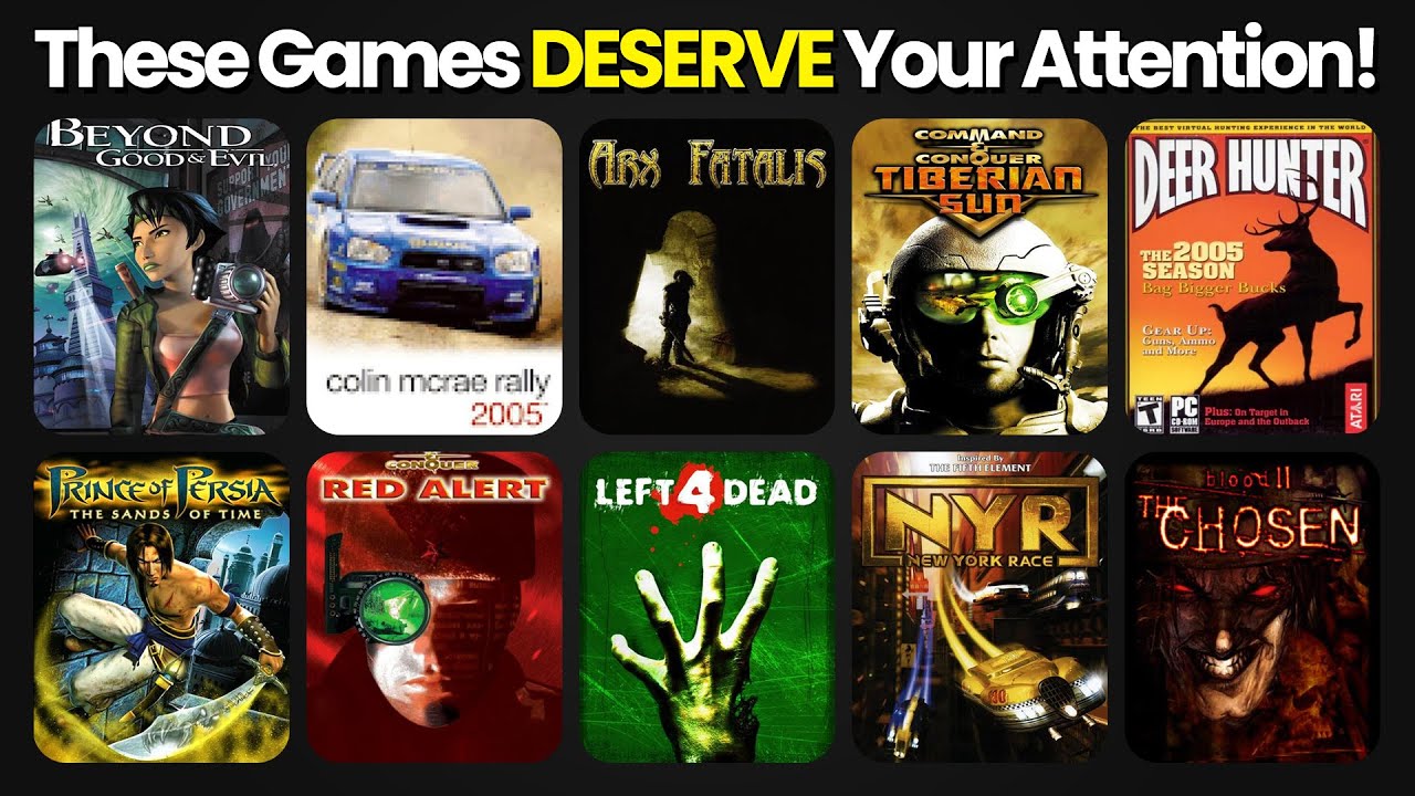 100 Old PC Games from My Childhood | Best Low End PC Games (Nostalgic)
