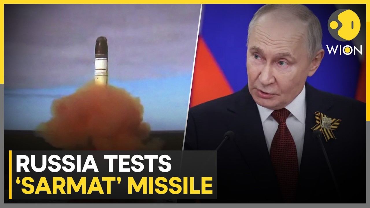 Russia Prepares Nuclear Missile Deployment: Putin Unveils 'Sarmat' | WION News