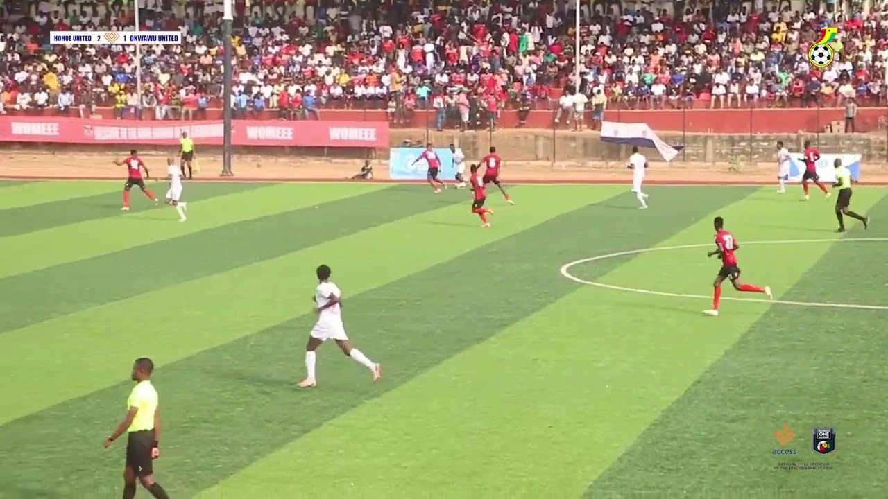 HOHOE UNITED 2 : 1 OKWAWU UNITED - 2024/25 ACCESS BANK DIVISION ONE LEAGUE