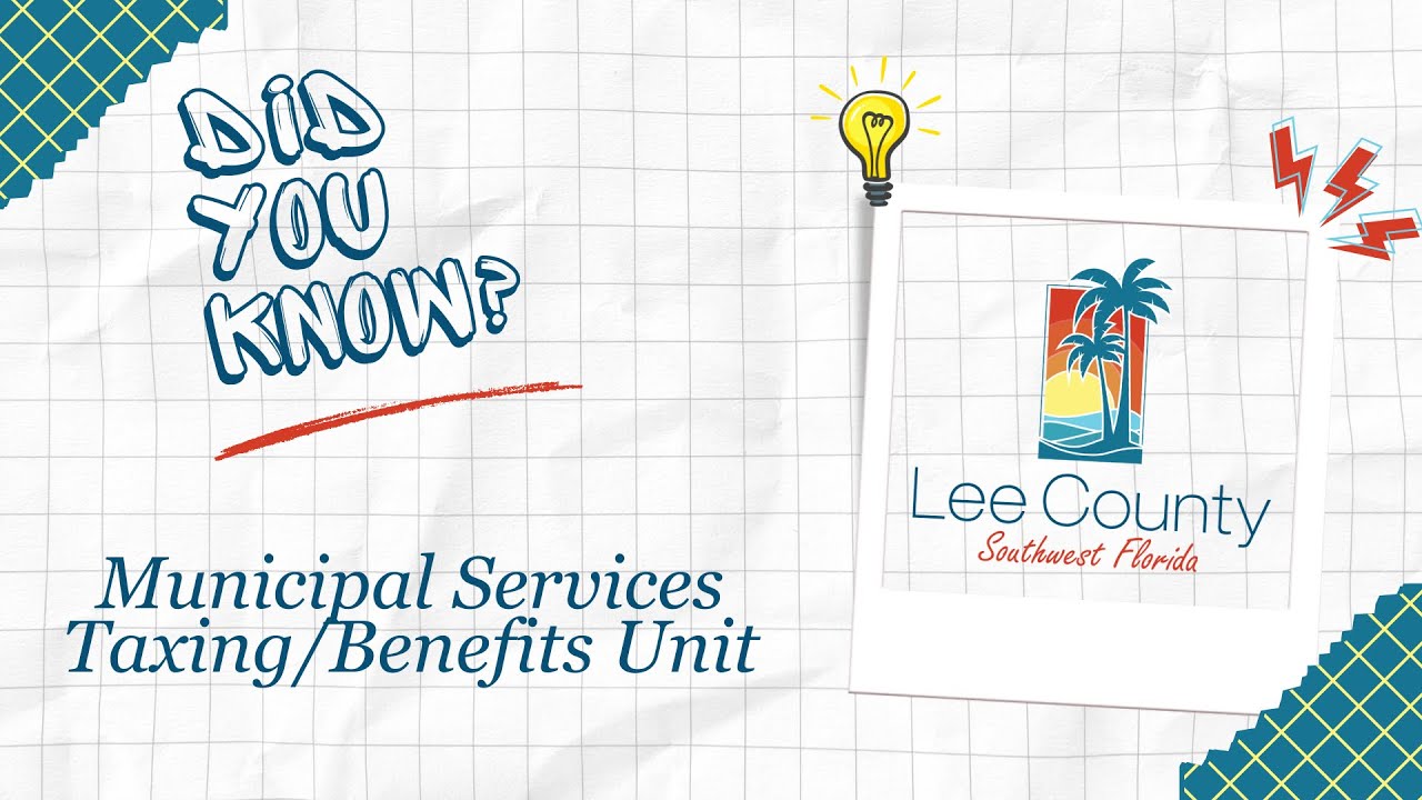Did You Know? | MSTBU | Lee County Government Department Educational Series