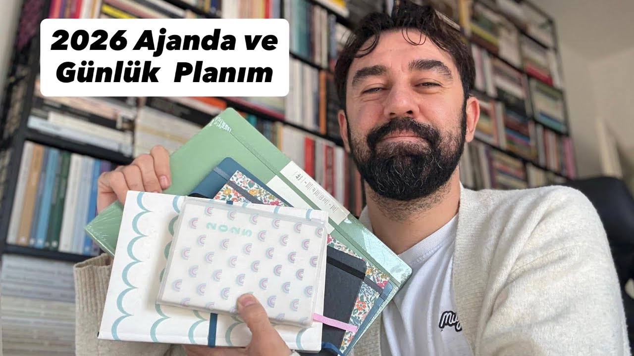 2026’da Kullanacağım Ajanda ve Günlükler