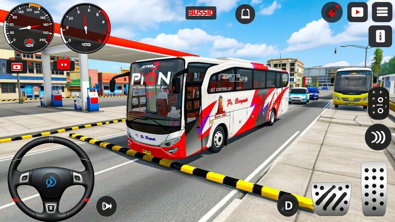 JETBUS 2 Volvo Bus | Village Speed Breaker 😱 | Indian Traffic Mod | Bus Simulator Indonesia Gameplay