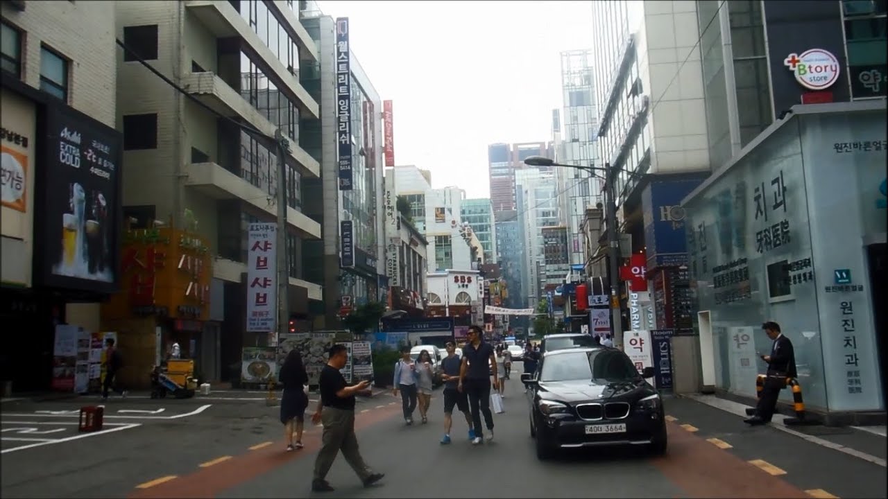 walking in Gangnam, Seoul, Korea / 在韩国江南区走路 / 강남에서 걷고 있어요
