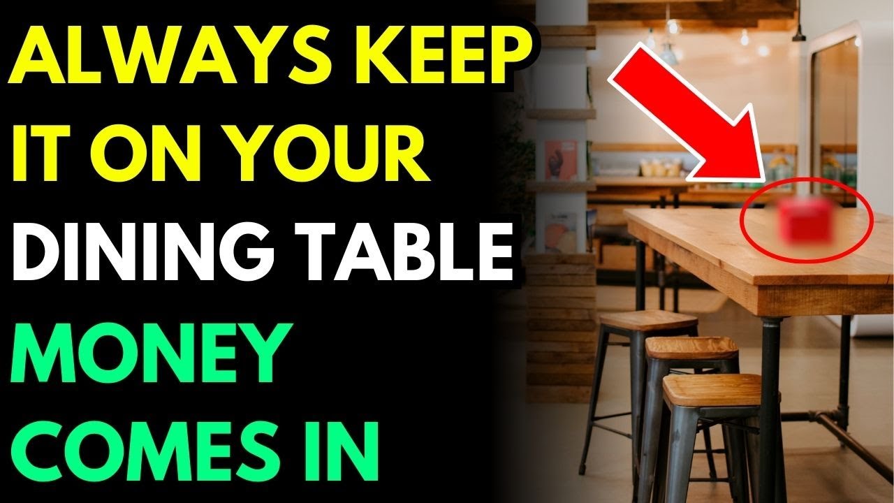 NEVER Remove This from Your Dining Table – It Guarantees Wealth for Your Home!