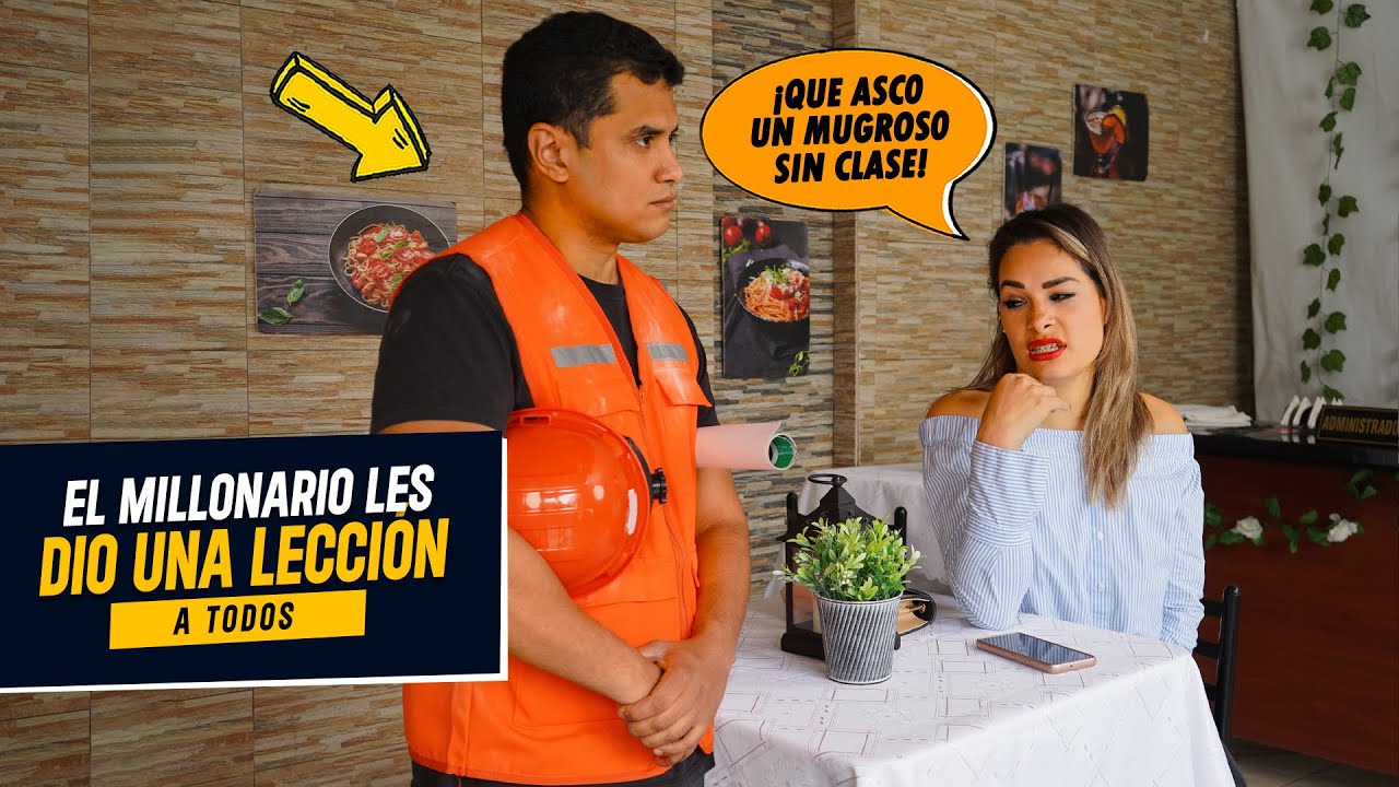 Mujer Interesada y grosera lo confundió como simple trabajador | Desenmascarada por Millonario