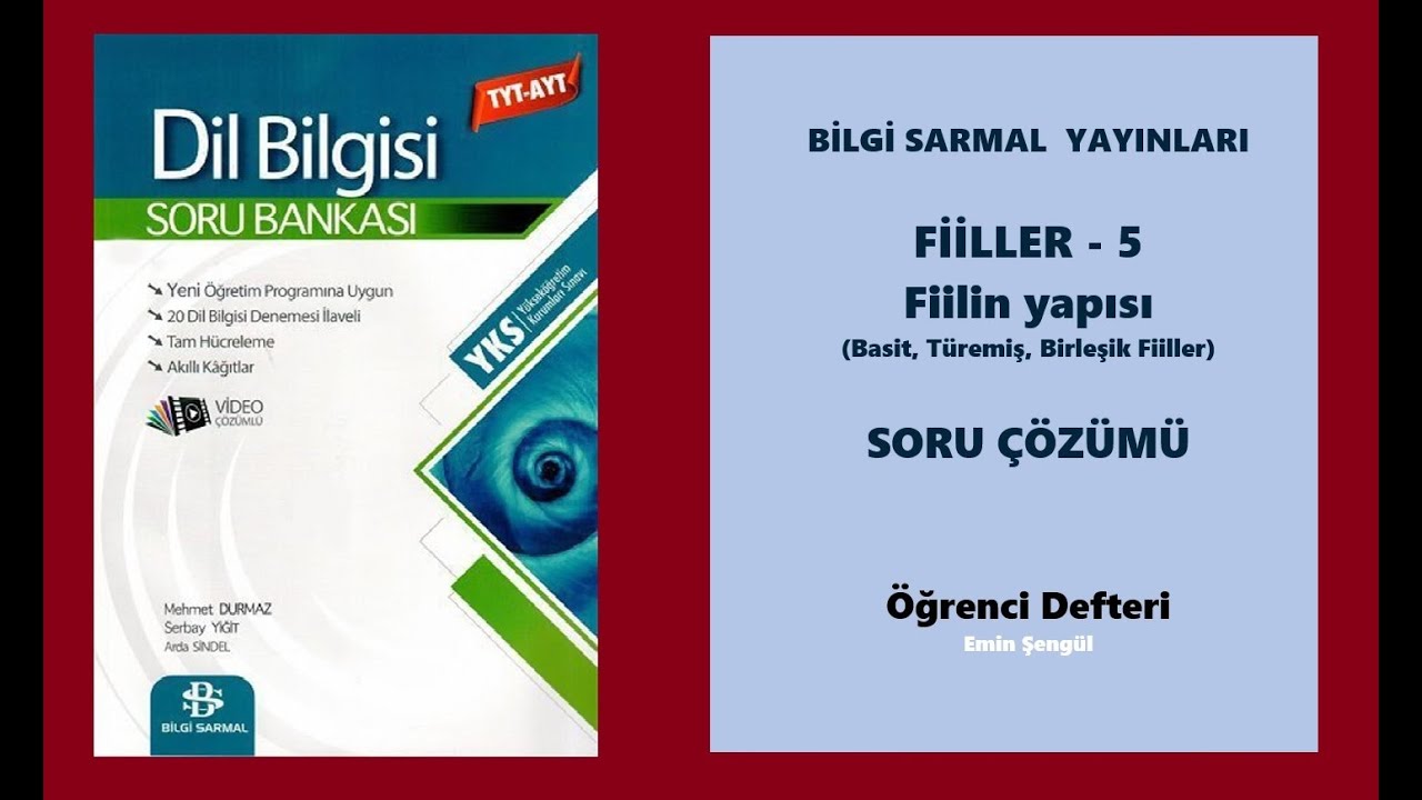 BİLGİ SARMAL FİİLLER-5