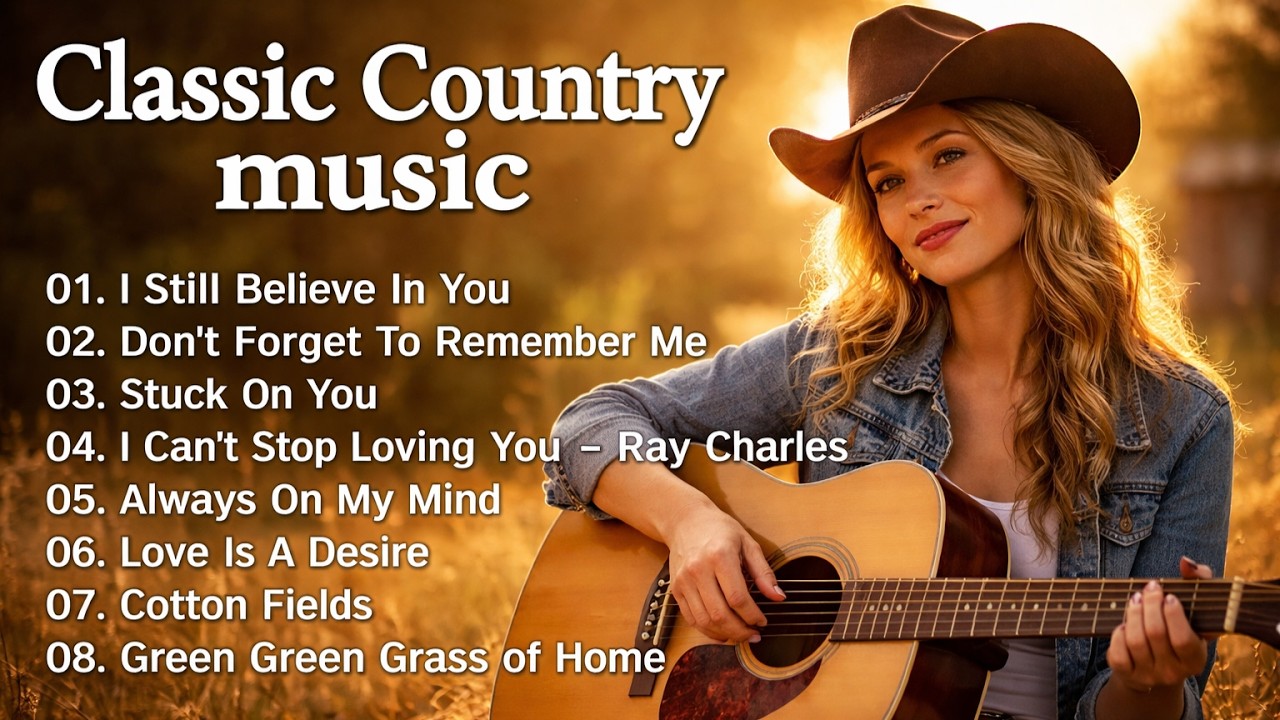 Classic Country Music Hits 🎸 Timeless Country Songs That Touch Your Soul