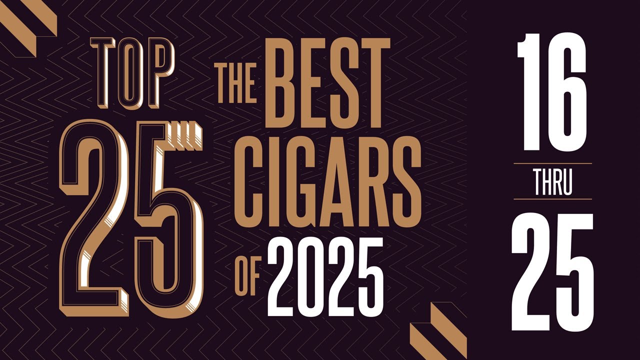 Топ-25 сигар 2025 года (с 16 по 25 место) | Журнал Cigar Snob (ссылка на список в описании)