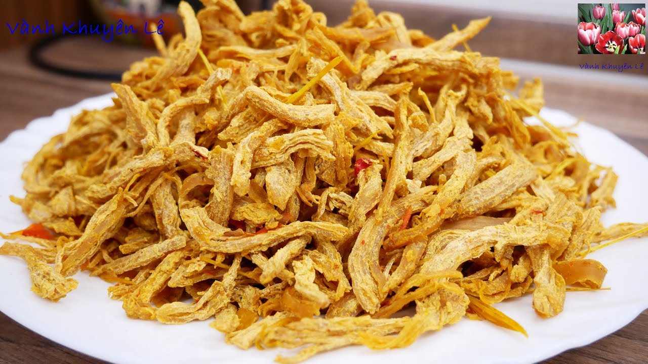 Khô Gà Giòn - Cách làm Khô Gà Bơ Tỏi Thơm Giòn Cho Ngày Tết, Món Ăn Vặt, Món Nhậu by Vanh Khuyen