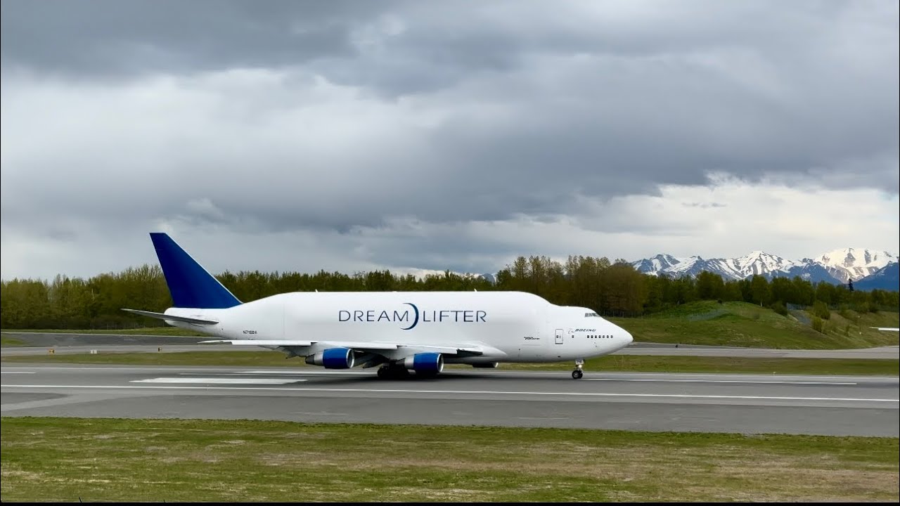 Runway 15 Takeoffs and Landings at Ted Stevens Anchorage international Airport