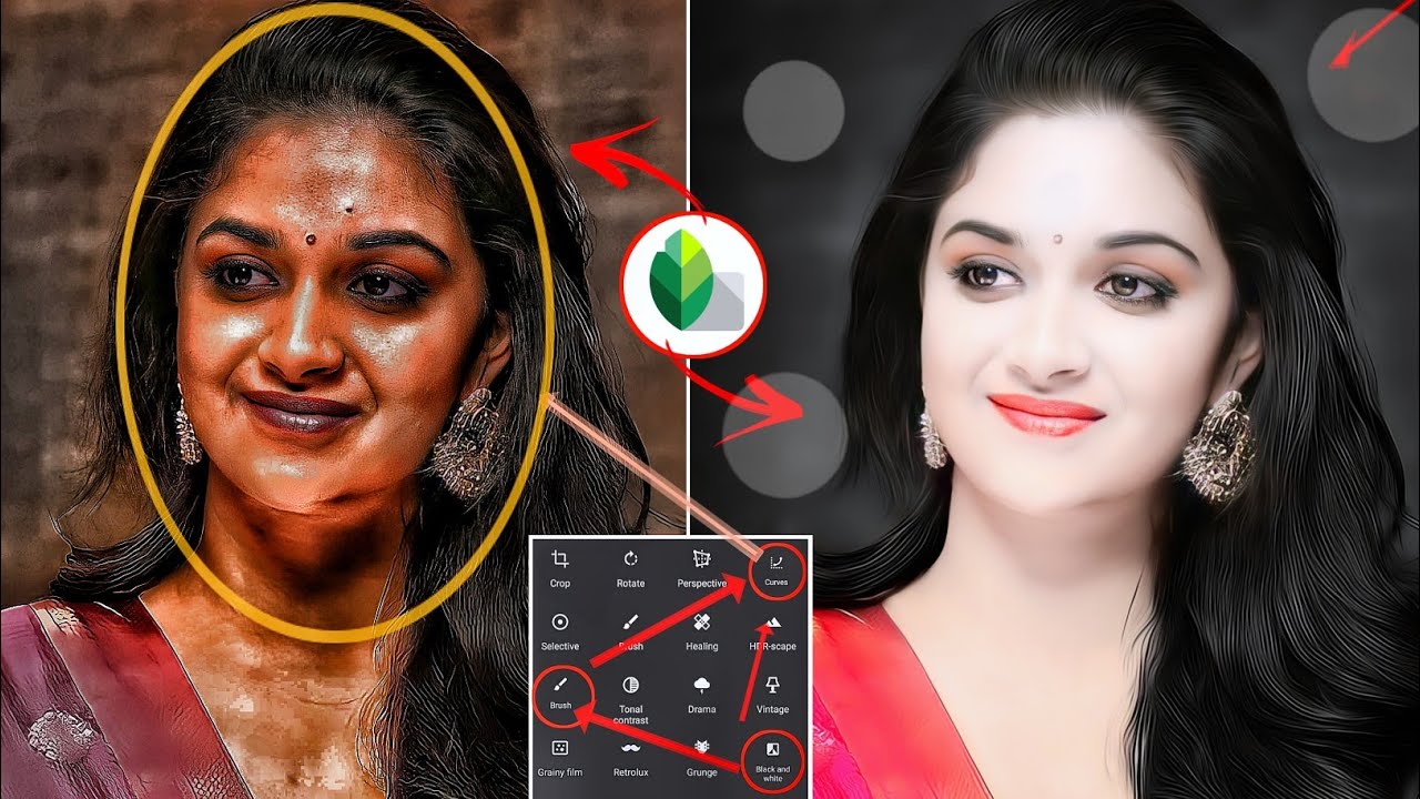 Snapseed में Face Smooth कैसे करे || New Snapseed CB  Photo Editing || Snapseed Editing 2022 ||