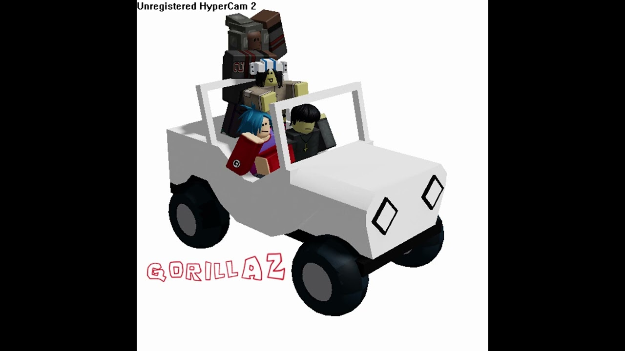 Gorillaz - Clint Eastwood [2009 Roblox Cover]