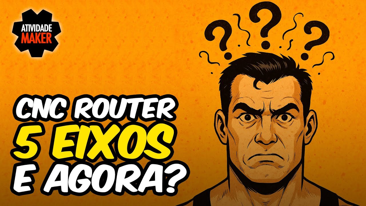 CNC ROUTER 5 Eixos - Como gerar G-code automático para CNC 5 eixos! - PARTE 2