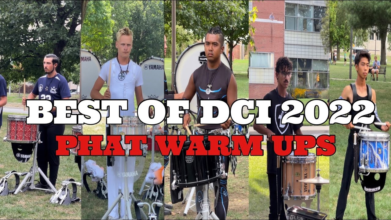 BEST OF DCI 2022 | Drumline | PHAT Warm Ups - Compilation