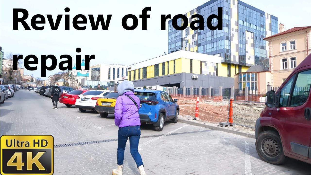 Repair of Shevchenko Street in Lviv  2023