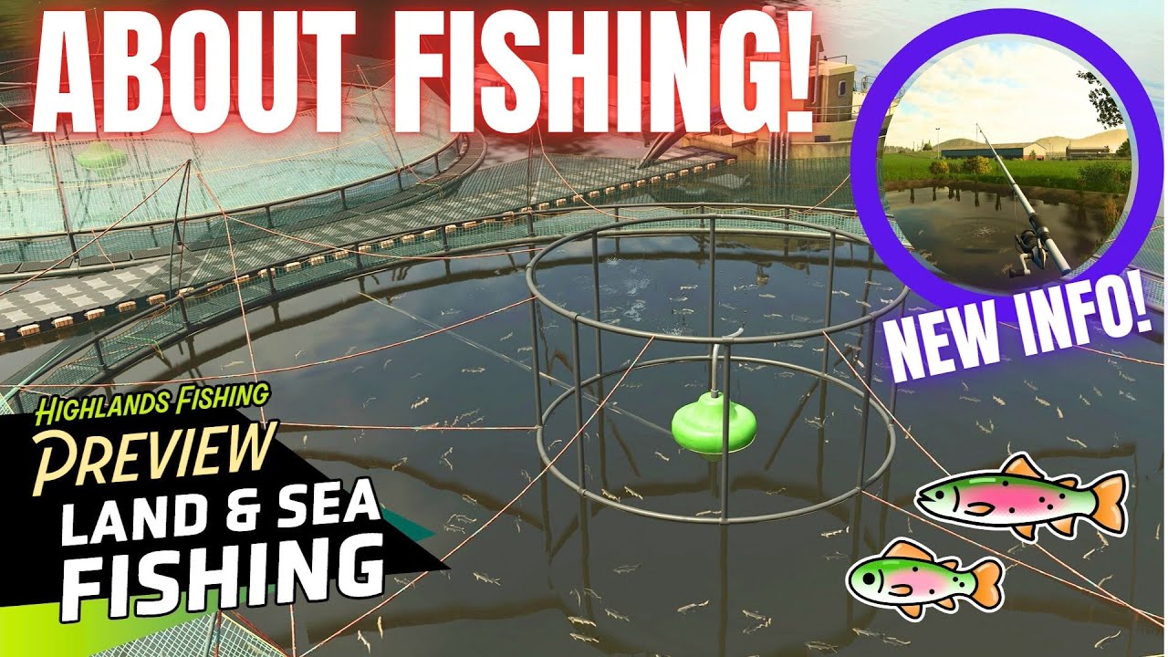EVERYTHING ABOUT FISHING! - Farming Simulator 25