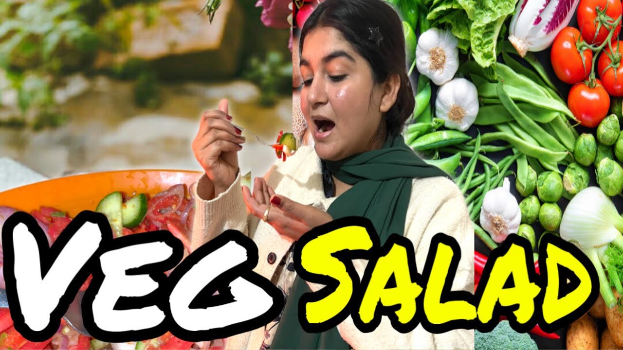 Mazedar veg salad 🥗 | Sab dar gy 🤫😨| Enjoy vlog with Clever8 💕✌️