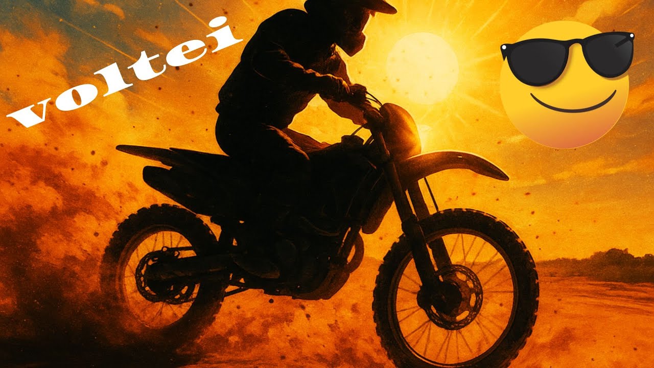 NOVA MOTO DE TRILHA (DEU RED)!!!