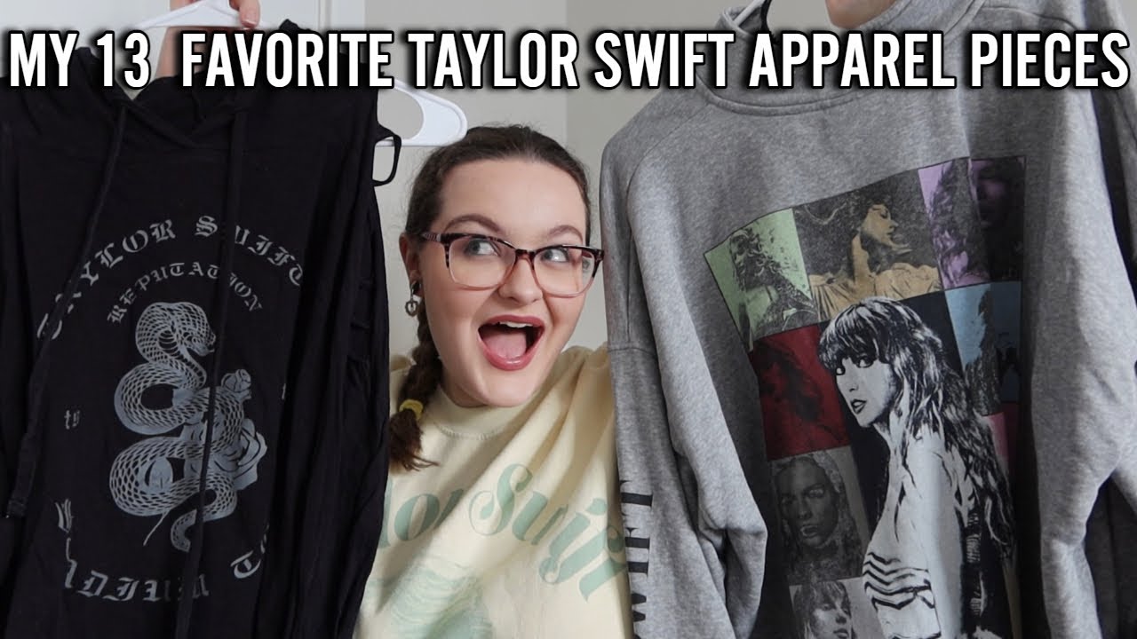 MY 13 FAVORITE TAYLOR SWIFT APPAREL MERCH PIECES