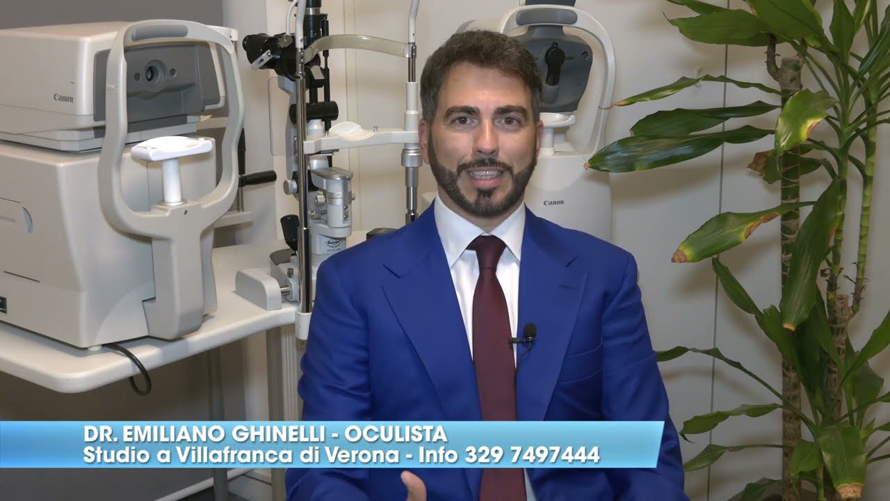 Glaucoma, cataratta e nervo ottico danneggiato - Dr. Emiliano Ghinelli oculista
