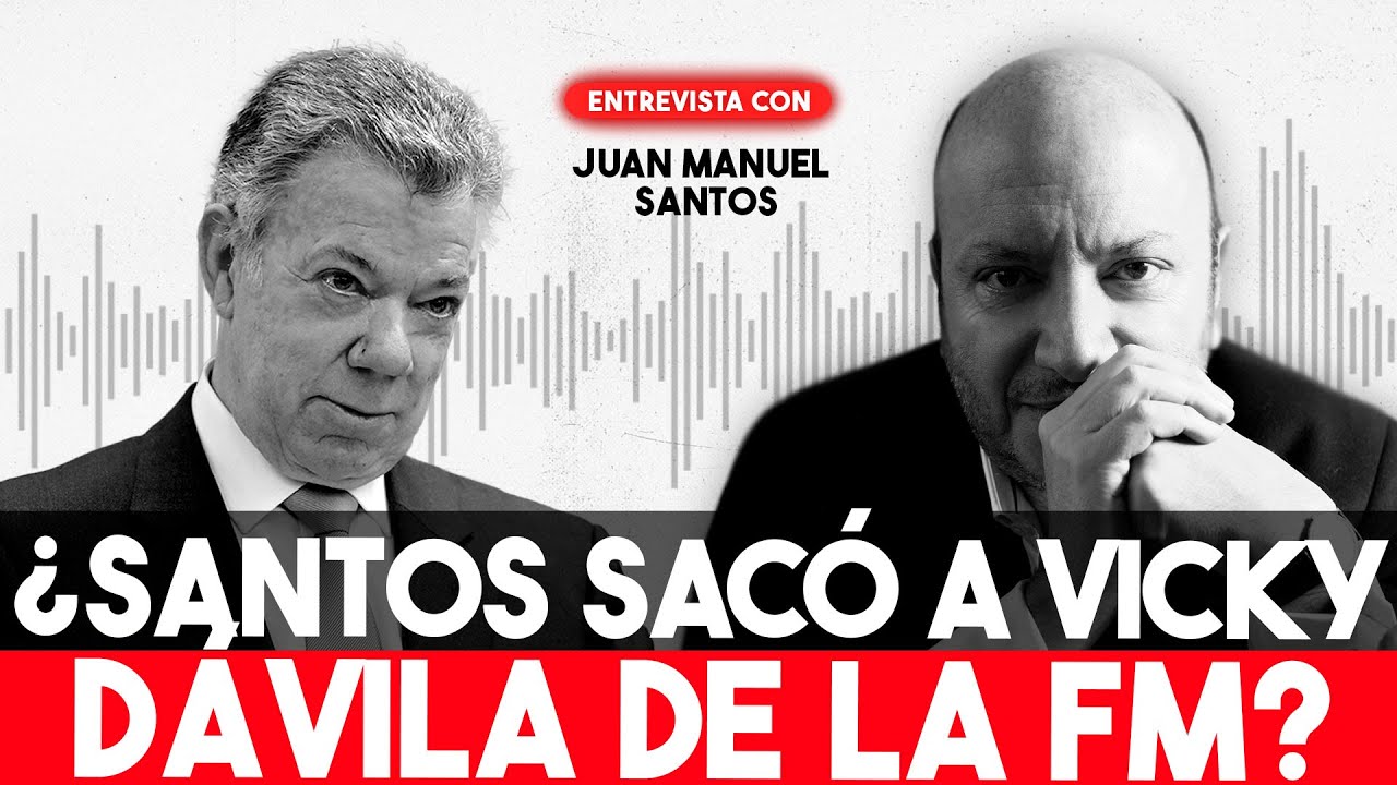 Santos RESPONDE DE FRENTE: ¿Mandó a sacar a Vicky Dávila de la radio? | Julio Sánchez Cristo