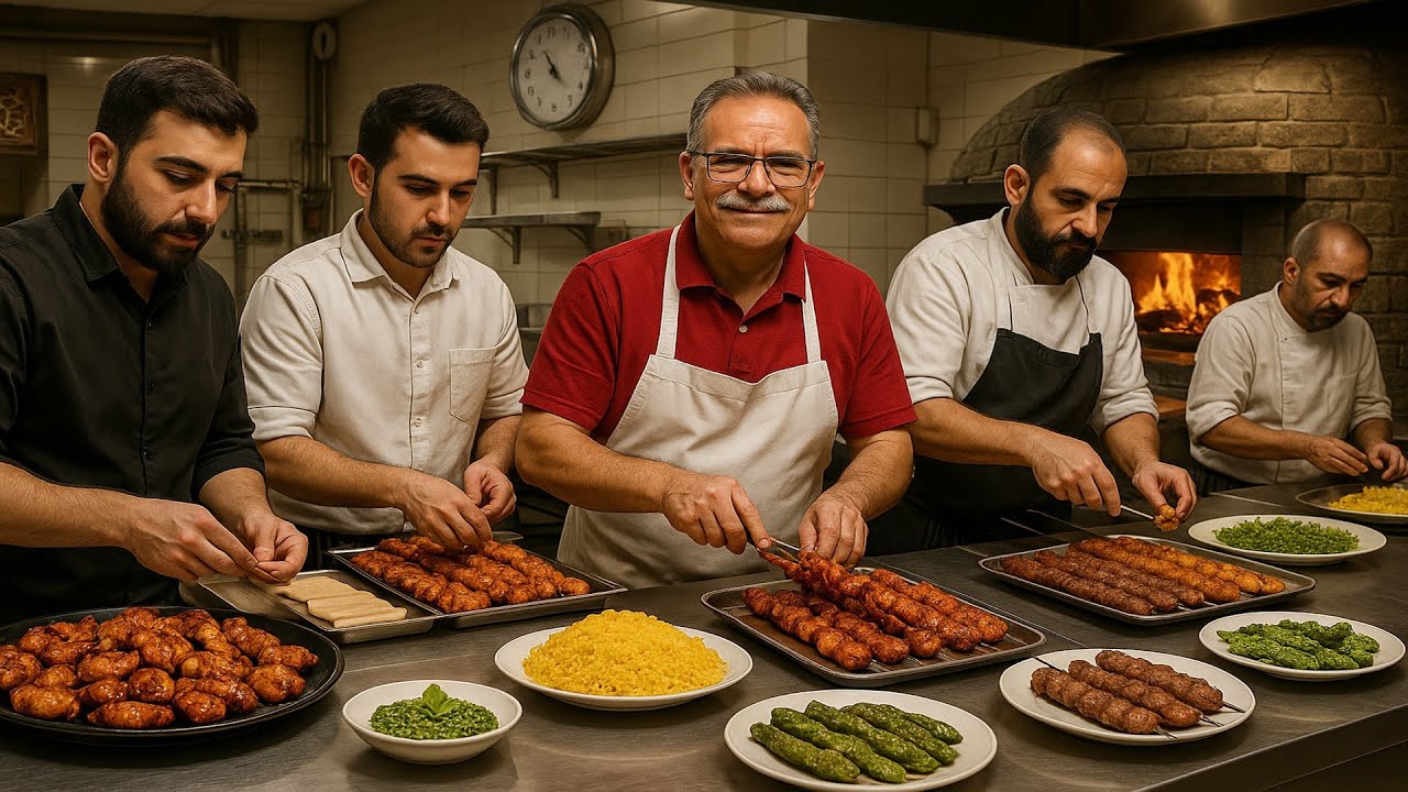 🍢 The Most Popular Persian Food Chef in Tehran | Iran Street Food