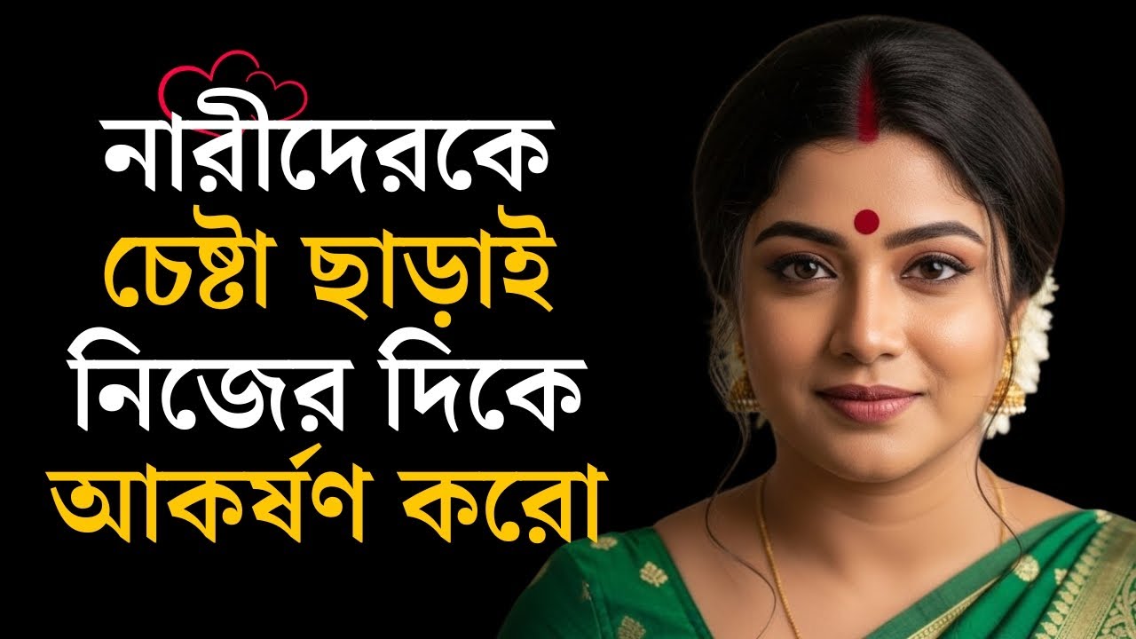 নারীদের কোনো চেষ্টা ছাড়াই নিজের দিকে আকর্ষণ করো | Female Attraction Psychology | Love Facts