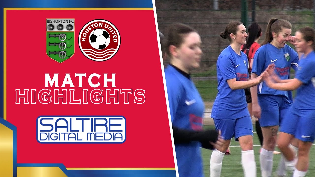 HIGHLIGHTS: Bishopton Belles 4-1 Houston United Dev - SWF Development League South/West - 18/01/26