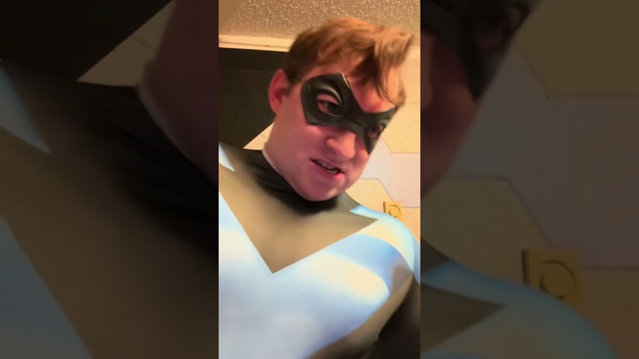 Batman Becomes Nightwing (Nightbrick) #batman #comedy #viral